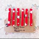Fabric Covered Clothes Pegs